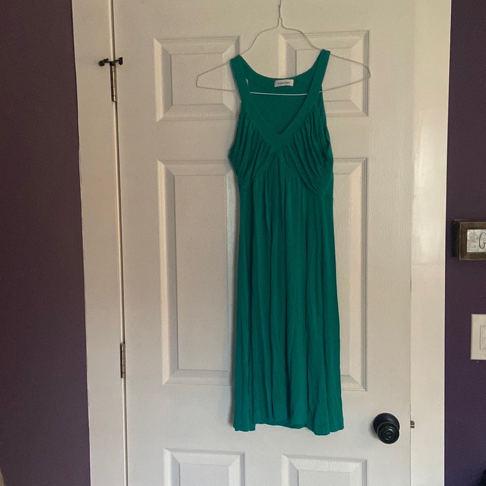 Green, Calvin Klein Dress
